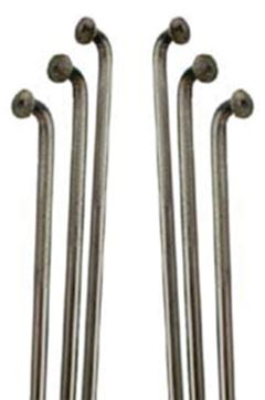 RAIO DIANTEIRO XT600E DISCO 4MM CROMADO C/ 36 PEÇAS