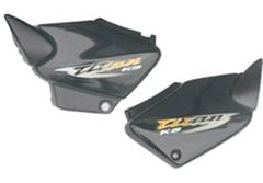 TAMPA LATERAL FAN125 05-08 INJETADA PRETO