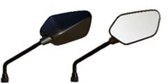 RETROVISOR MINI CB300 10 PRETO