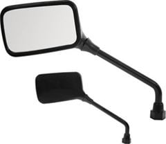 RETROVISOR MINI CBX200-250 ABS LADO ESQUERDO PRETO