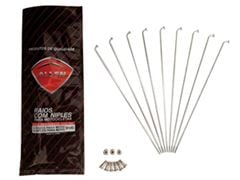RAIO TRASEIRO LANDER250 4MM CROMADO C/ 36 PEÇAS