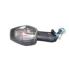 PISCA HORNET600 TRASEIRO LADO ESQUERDO LENTE AMARELO