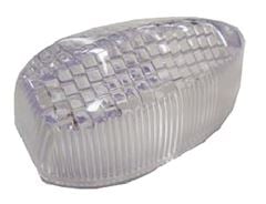 LENTE PISCA DIANTEIRO DIREITO/TRASEIRO ESQUERDO FACTOR/FAZER150 CRISTAL