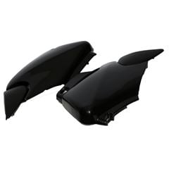 TAMPA LATERAL FAN125 INJETADA POLIP 05-08 PRETO