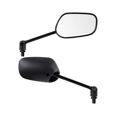 RETROVISOR MINI ARTICULADO TITAN125 00 PRETO