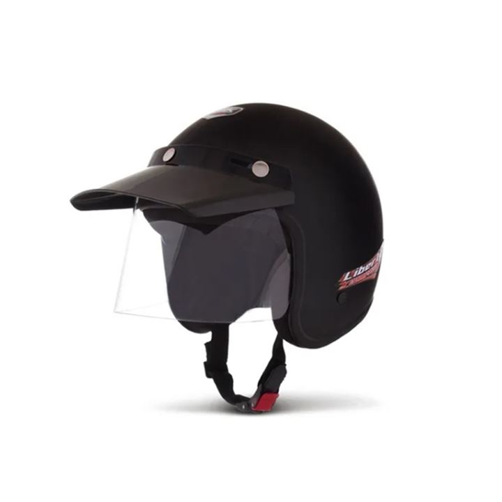 Capacete Compacto CAPACETE LIBERTY COMPACT PRETO FOSCO 56 | Motociclo