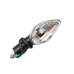 PISCA LED BROS150 13 DIANTEIRO DIREITO/TRASEIRO ESQUERDO CRISTAL
