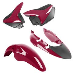 KT CARENAGEM FAN150 11-12 VERMELHO