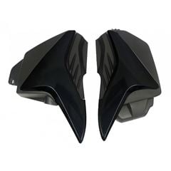 TAMPA LATERAL COMPLETA FAN/TITAN150 09-13 PRETO