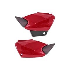 TAMPA LATERAL FAN/TITAN125 00-06 VERMELHO