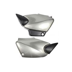 TAMPA LATERAL TITAN125 00-01 CINZA