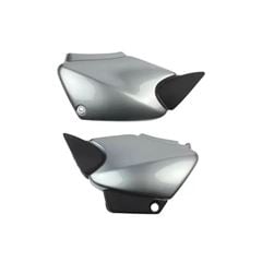 TAMPA LATERAL TITAN125 02-03 PRATA