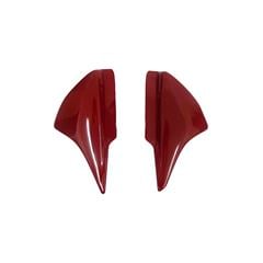TAMPA LATERAL TITAN150 06-08 VERMELHO