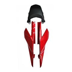 CARENAGEM LATERAL TRASEIRA RABETA TITAN160 24 VERMELHO