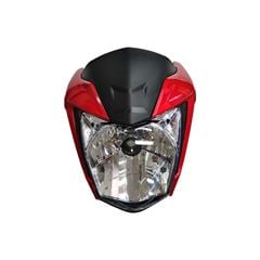 FAROL C/ CARENAGEM LATERAL TITAN160 24 VERMELHO