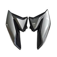 KIT CARENAGEM LATERAL TANQUE TITAN160 21 PRATA