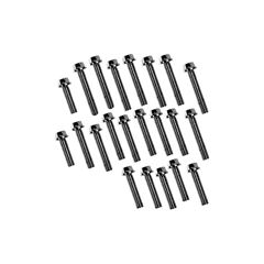 KIT PARAFUSO TAMPA MOTOR CB250F 16 CROMADO C/ 25 PEÇAS