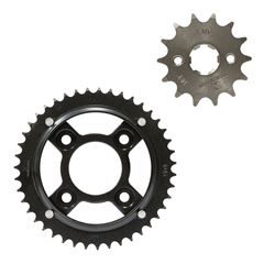 KIT COROA E PINHÃO YBR125 02