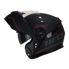 CAPACETE HIPPO GLASS BLACK MATT 62