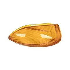 LENTE PISCA TRASEIRO LADO ESQUERDO BIZ100 AMARELO