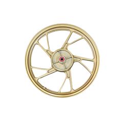 RODA ALUMÍNIO DIANTEIRA TITAN150 TAMBOR 04 DOURADO 10 PONTAS