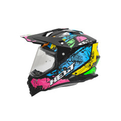 CAPACETE CROSS VISION GLASS LIGHT 60