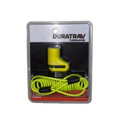 CADEADO TRAVA DISCO CHAVE KD1 5,5MM AMARELO