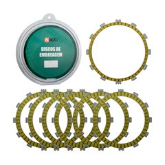 DISCO EMBREAGEM BANDIT 650 05-16 8PC