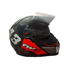 CAPACETE GTX 43 C/OCULOS GRAFITE 56