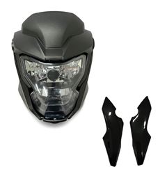 KIT FAROL+TPA PAINEL FAN/TITAN160 PRETO INJETADO