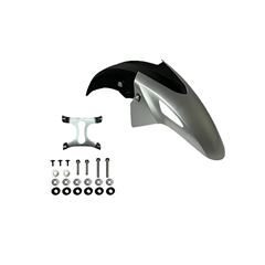 PARALAMA DIANTEIRO A+B TITAN160 C/SUPORTE 2025 PRATA