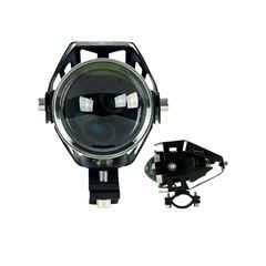 FAROL DE MILHA U7X PRO LED BRANCO C/ INTERRUPTOR