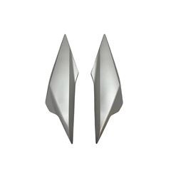 CARENAGEM LATERAL TANQUE CB300F 2026 PRATA FOSCO