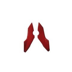 CARENAGEM LATERAL FAROL FAN160 2025 VERMELHO