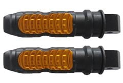 PEDALEIRA TRASEIRO ALUMÍNIO TITAN125-150 DOURADO