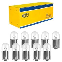 LAMPADA PISCA 12VX10W BA15S CRIST