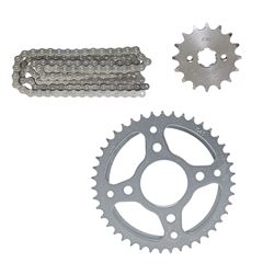 KIT TRANSMISSÃO C/ RETENTOR FAN/TITAN150 04-15