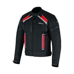 JAQUETA MASCULINA NEW STROKE 4G PRETO/VERMELHO
