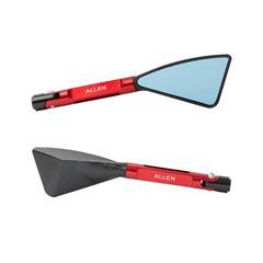 RETROVISOR SPORT RITZ UNIVERSAL VERMELHO