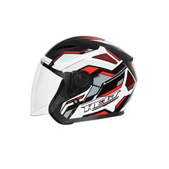 CAPACETE ABERTO C/ ÓCULOS MACHINA 62