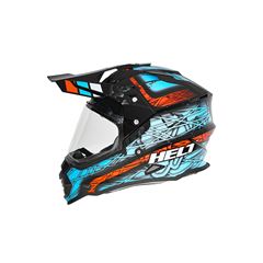 CAPACETE CROSS VISION GLASS AVENTURE 58