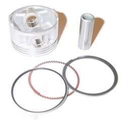 PISTÃO C/ ANÉIS TITAN125 02-03 STANDARD